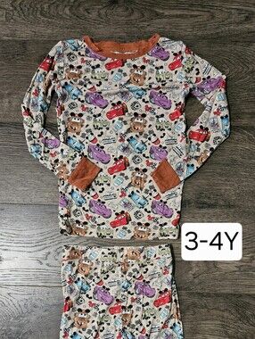 Fancy Prince 2 Piece Bamboo Pajama Disney Pixar Cars